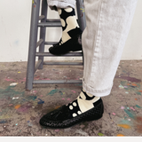 Dottie Crew - Black & Natural