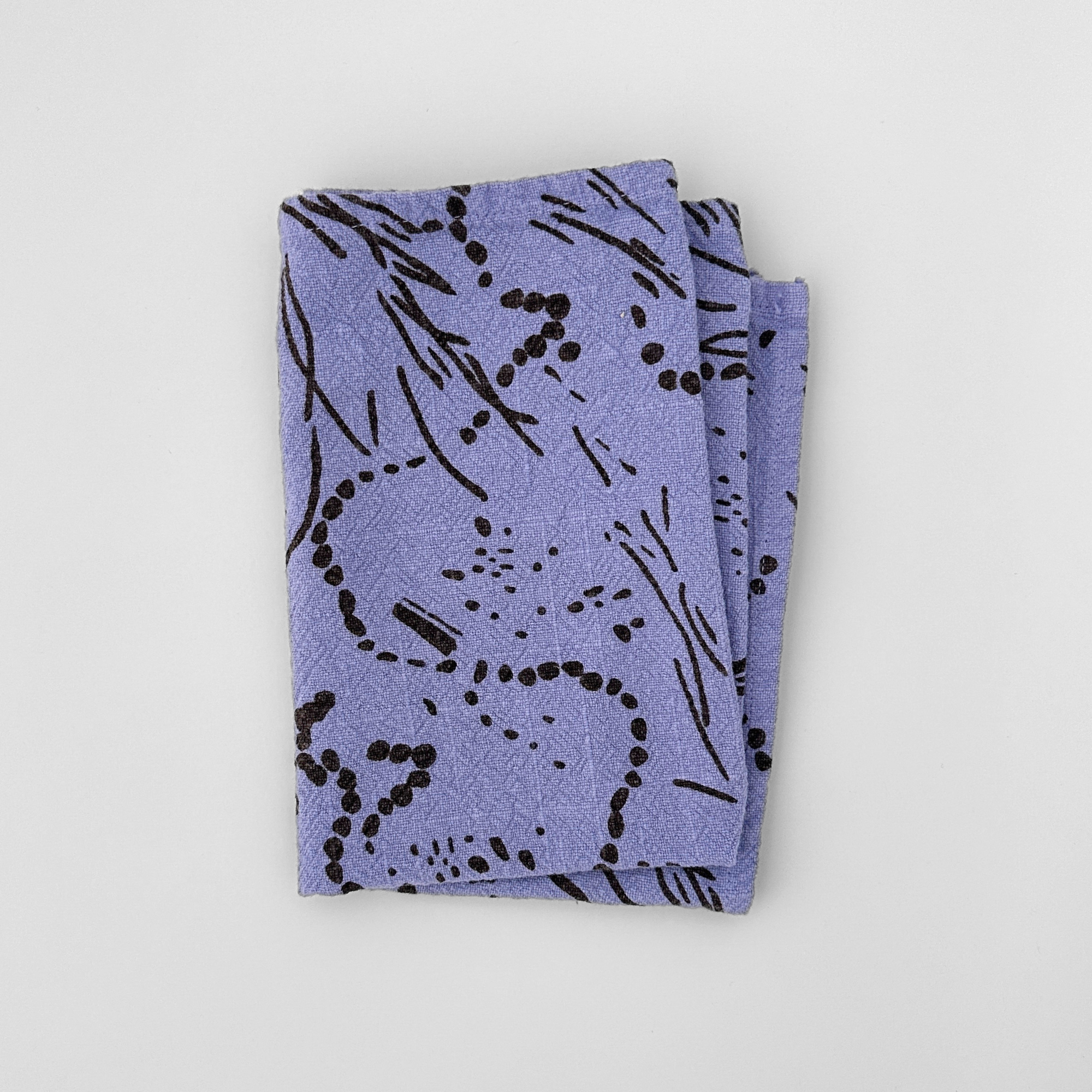 Tea Towel - Drape - Lentil - Lilac Pop
