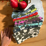 Everyday Napkins - Dashes & Moons - Warm Grey - Moss