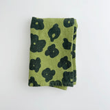 Tea Towel - Celeste - Faded Black - Moss