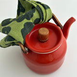 Tea Towel - Celeste - Faded Black - Moss