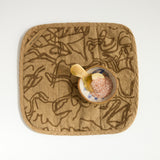 Potholder - Stream - Clay - Camel
