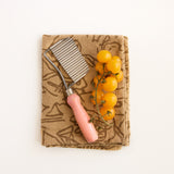 Tea Towel - Stream - Clay - Camel