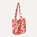 The Medium Sloppy Tote - Celeste - Saffron - Cream