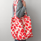 The Medium Sloppy Tote - Celeste - Saffron - Cream