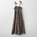 Nap Dress - Celeste - Faded Black - Walnut