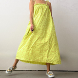 Nap Dress - Guston - Yellow - Super Lime