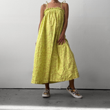 Nap Dress - Guston - Yellow - Super Lime