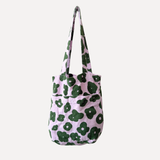 The Petite Tote - Celeste - Grass - Cherry Blossom