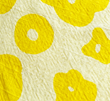 The Square Throw Pillow - Celeste in Yellow and Sunny Days