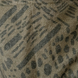 The Petite Tote - Dashes and Moons - Khaki - Charcoal