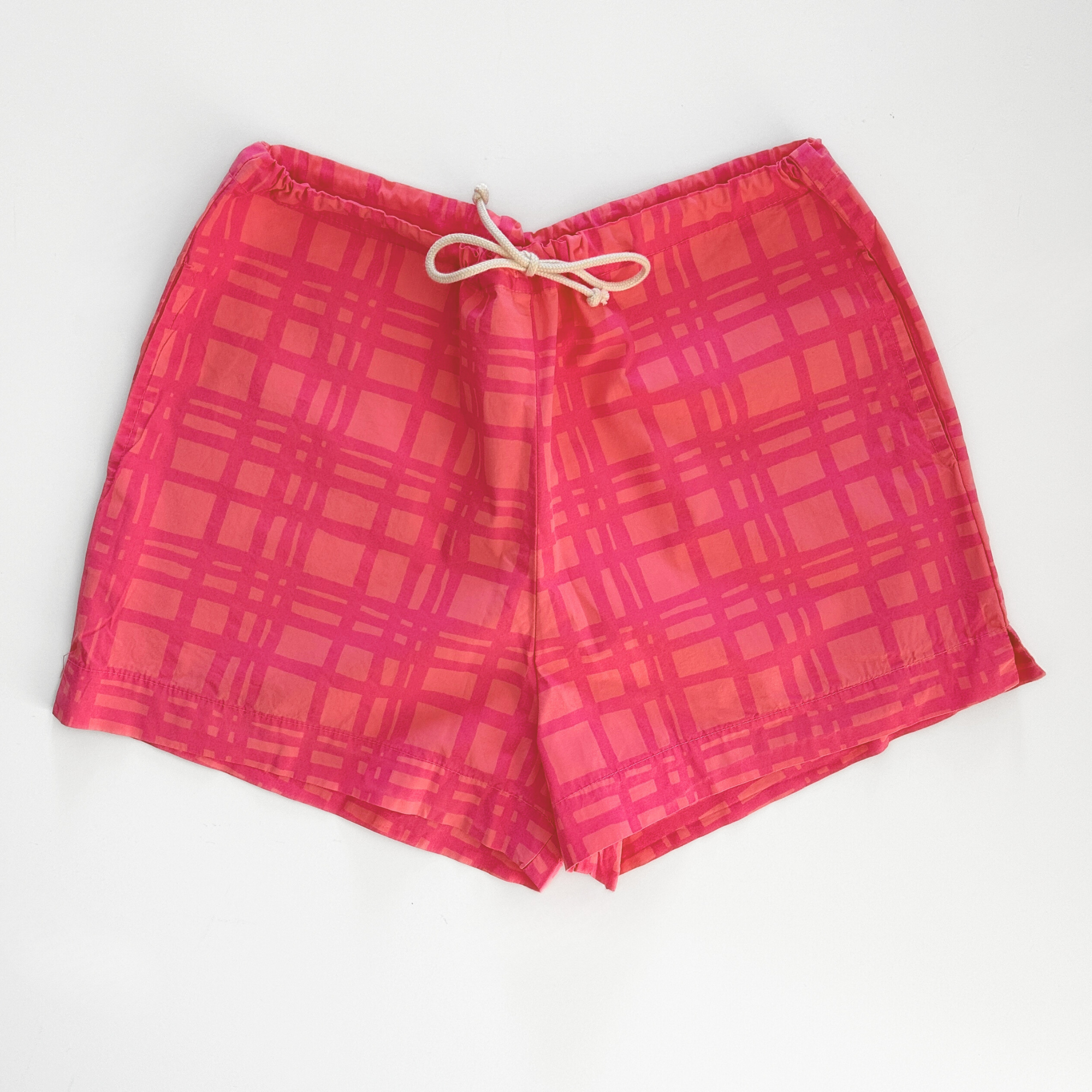 Cotton Poplin Shorts - Darby - Pink Frosting