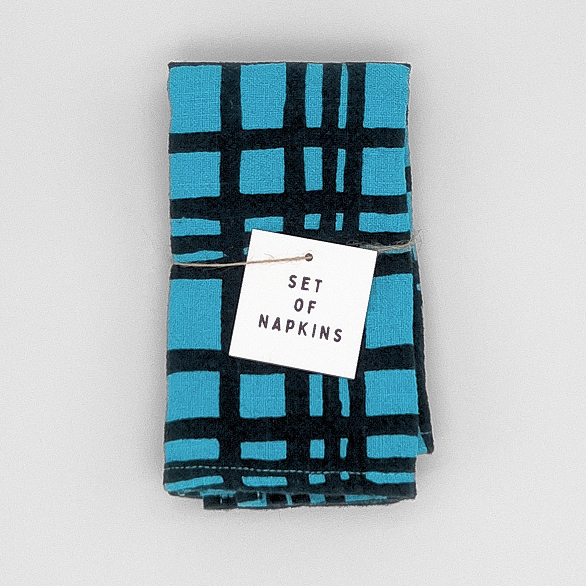 Everyday Napkins - Darby - Midnight - Turquoise