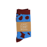 Dottie Crew - Blue Maroon