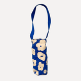 The Wine Tote - Celeste - White - Cobalt