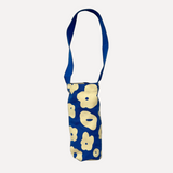 The Wine Tote - Celeste - White - Cobalt