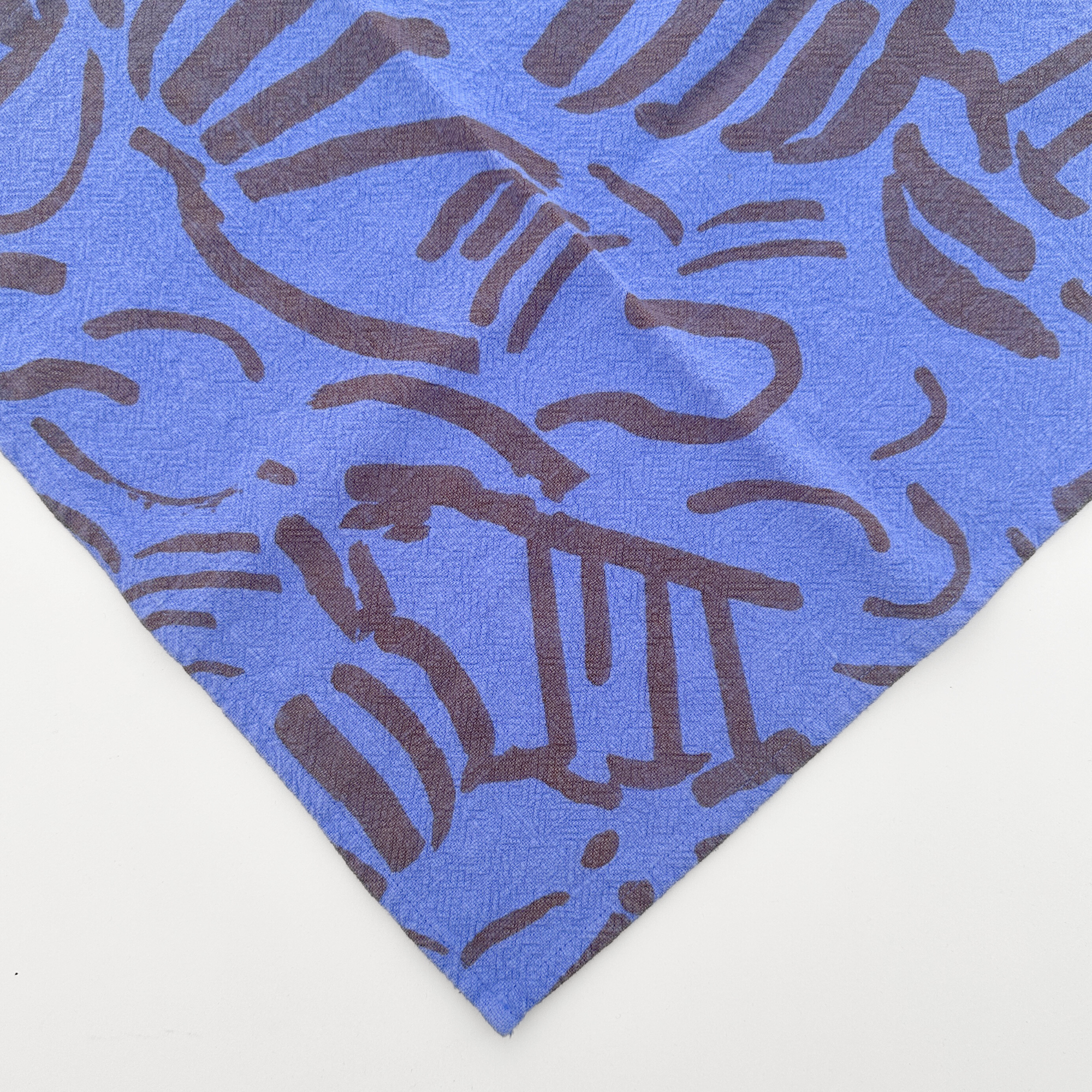 Everyday Napkins - Fold - Camel - Amparo Blue