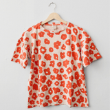Studio Tee - Celeste in Tomato & Natural