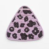 Triangle Potholder - Celeste - Faded Black - Lavender