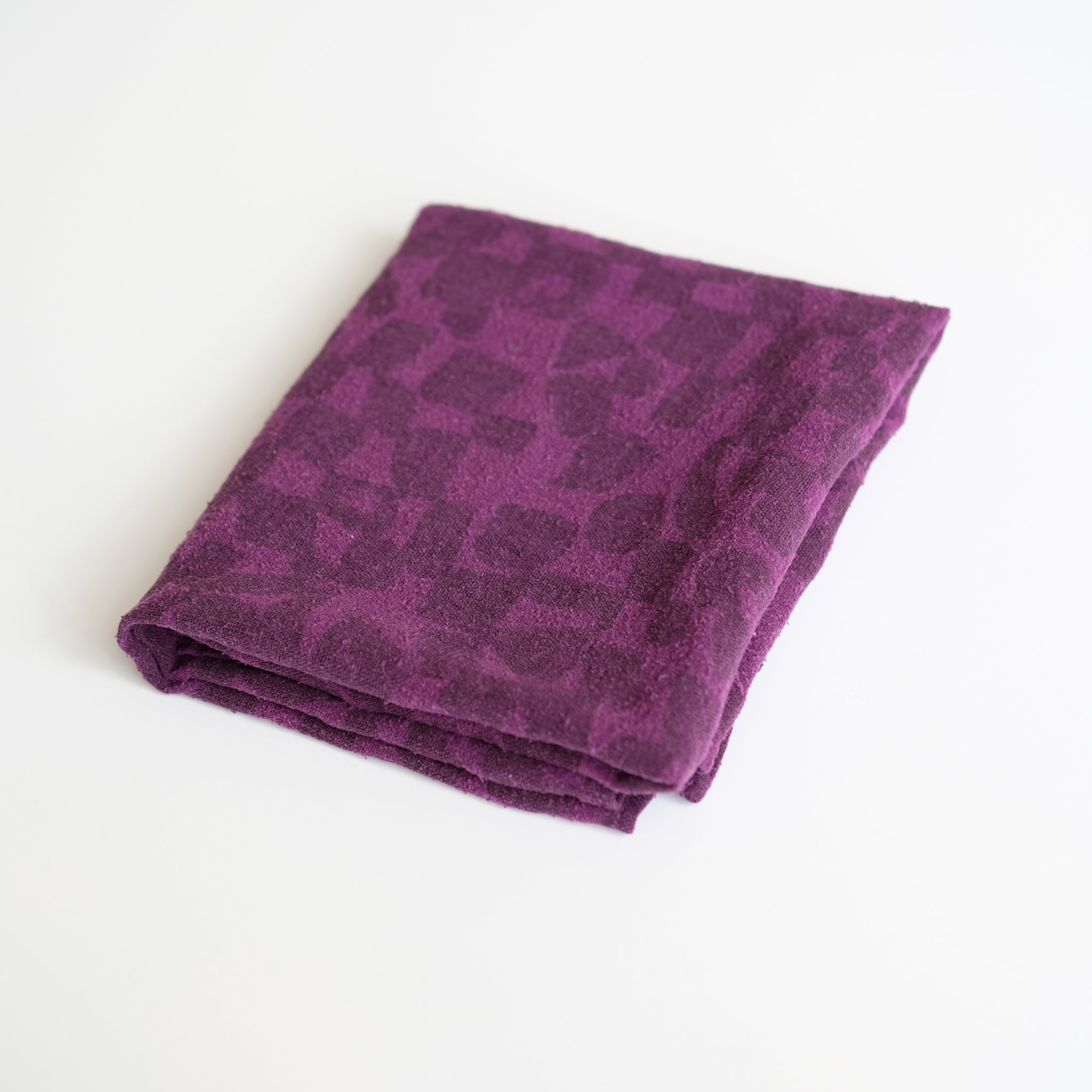 Over-dyed Bandana - Grape