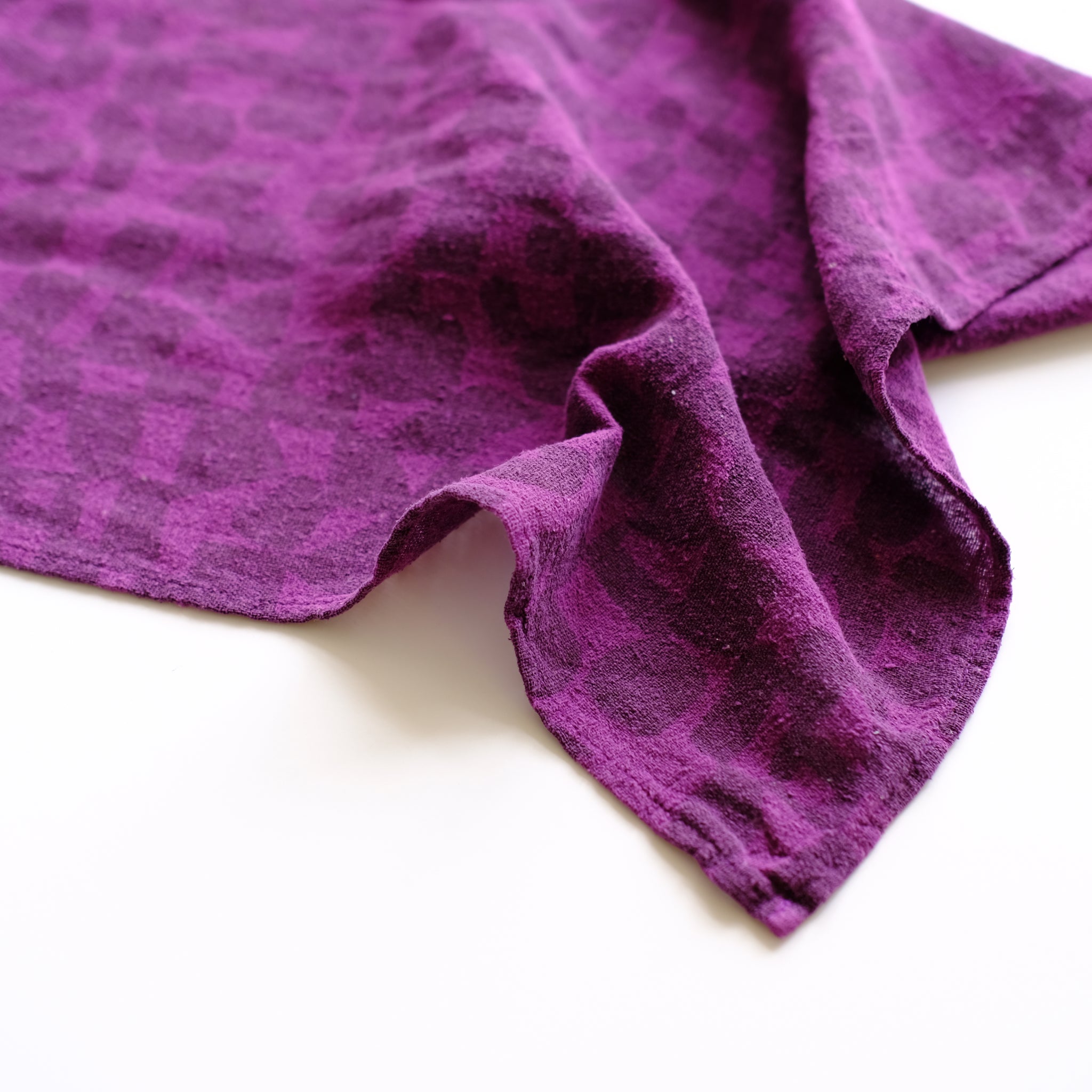 Over-dyed Bandana - Grape