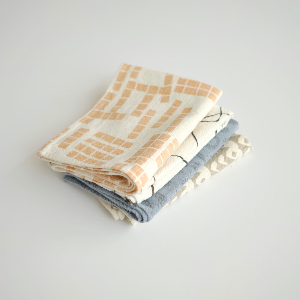 Tea Towel - Tiles - Shell