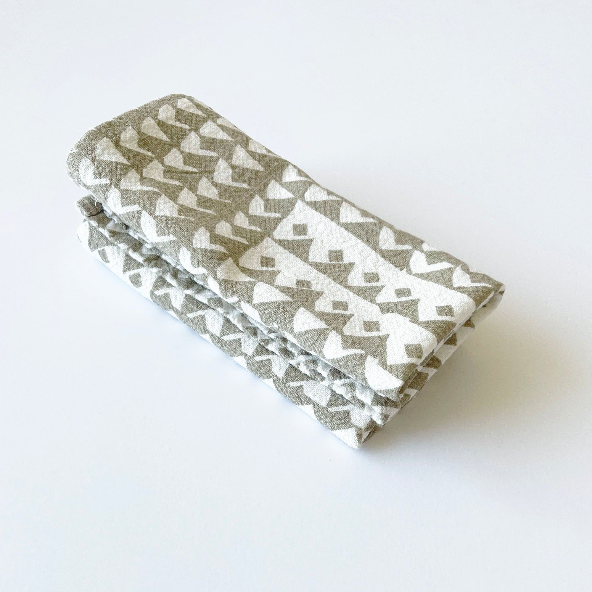 Everyday Napkins - Triangles - Flax