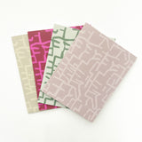 Greeting Card Set - Guston in Greens and Pinks