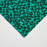 Tea Towel - Checks - Lentil - Lucky Green
