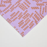 Tea Towel - Tiles - Shell - Lilac