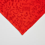 Everyday Napkins - Dashes & Moons - Brick- Tomato