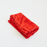 Everyday Napkins - Dashes & Moons - Brick- Tomato