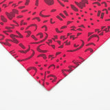 Everyday Napkins - Dashes & Moons - Charcoal - Raspberry