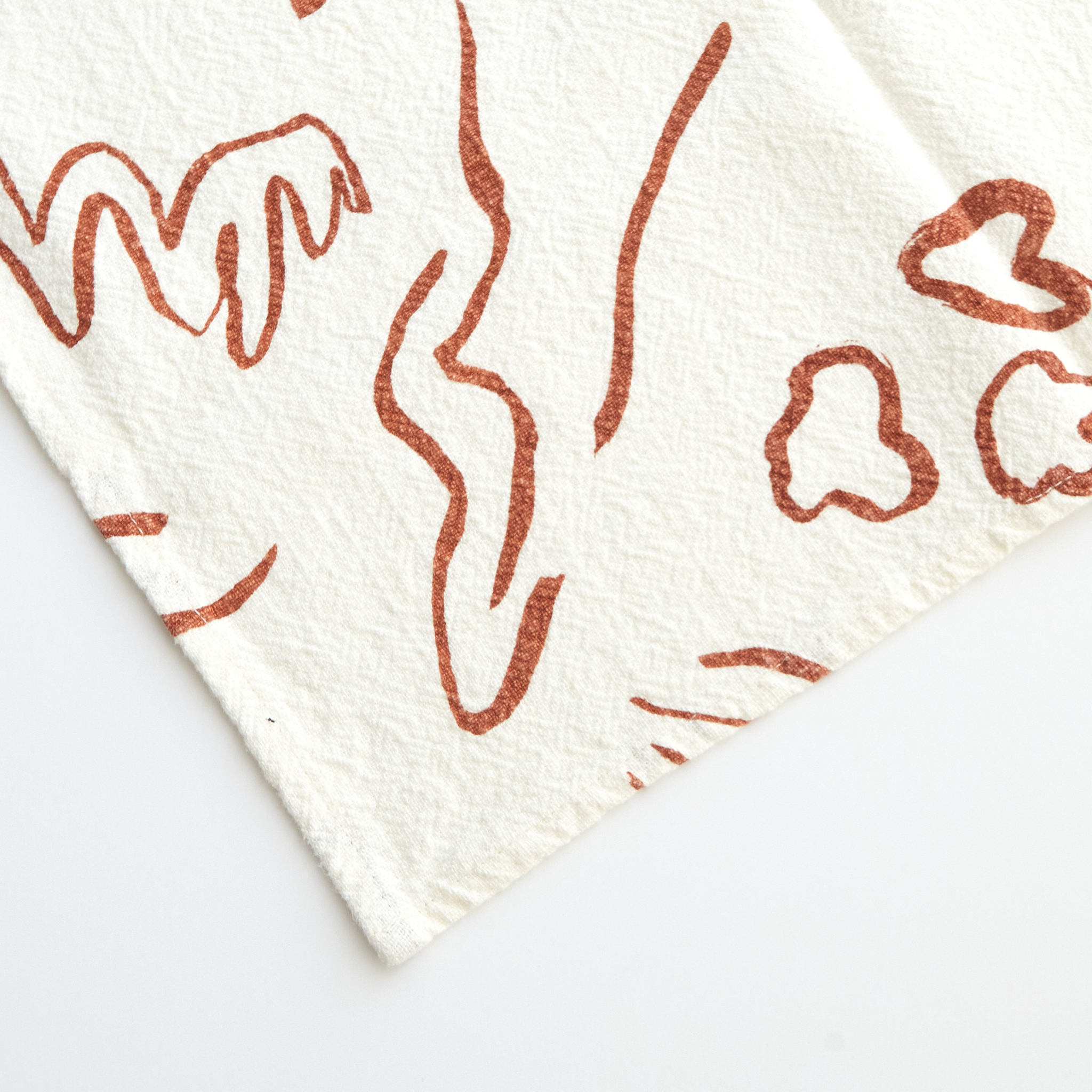 Tea Towel - Moth - Amber